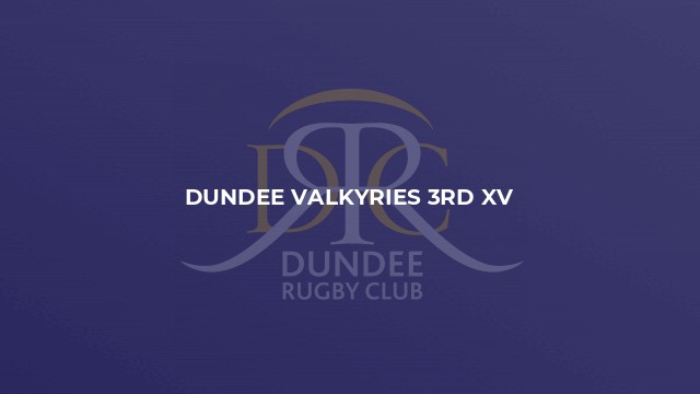 Dundee Valkyries 3rd XV