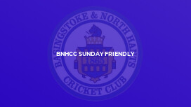 BNHCC Sunday Friendly