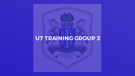U7 Training Group 3