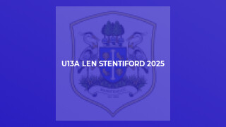 U13A Len Stentiford 2025