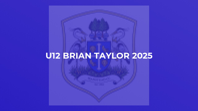 U12 Brian Taylor 2025