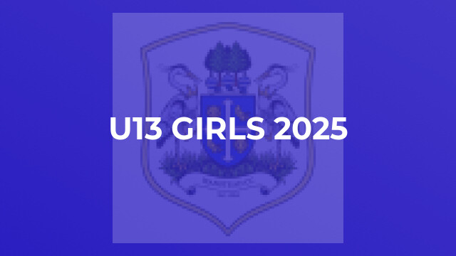 U13 Girls 2025