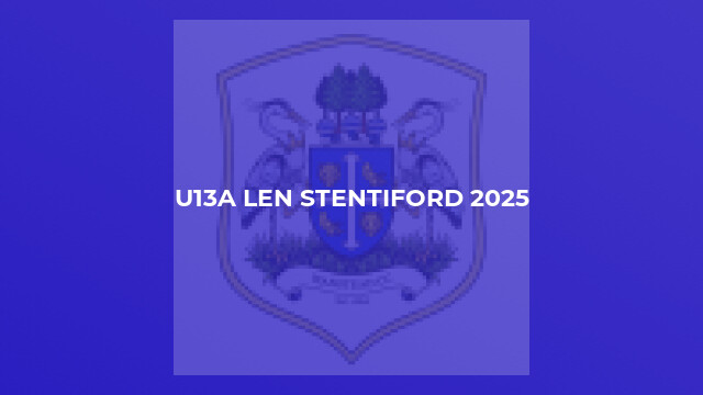 U13A Len Stentiford 2025