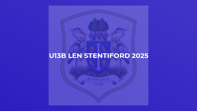 U13B Len Stentiford 2025