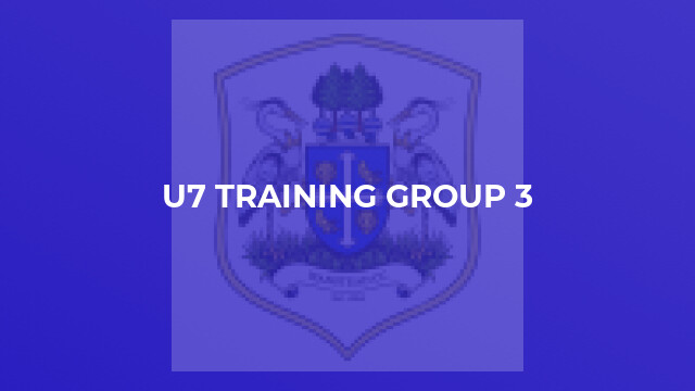 U7 Training Group 3