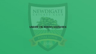 Under 13s Rooks Midweek