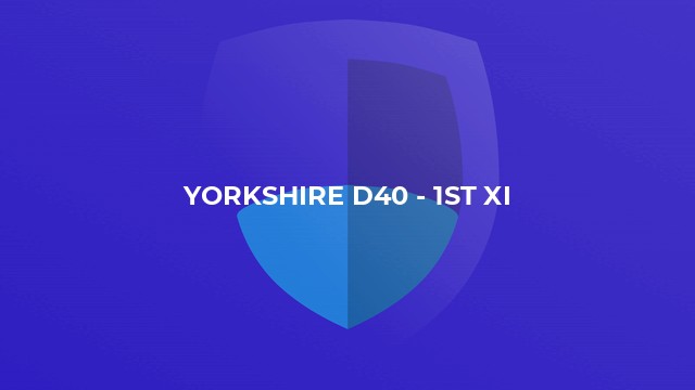 Yorkshire D40 - 1st XI