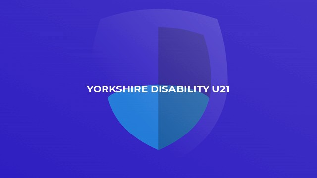 Yorkshire Disability U21