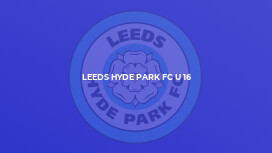 Leeds Hyde Park FC U 16