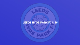 Leeds Hyde Park FC U 16