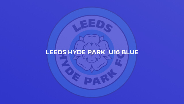 Leeds Hyde Park  U16 Blue