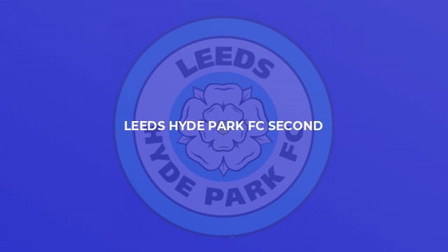 Leeds Hyde Park FC Second