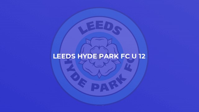 Leeds Hyde Park FC U 12