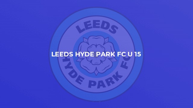 Leeds Hyde Park FC U 15