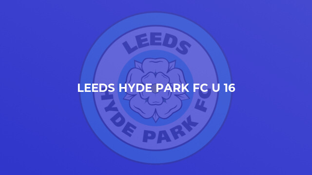Leeds Hyde Park FC U 16