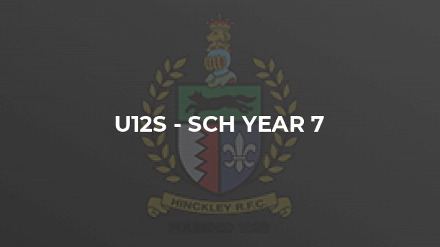 U12s - Sch year 7