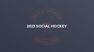 2023 Social Hockey
