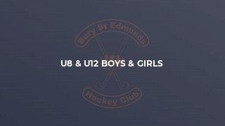 U8 & U12 Boys & Girls