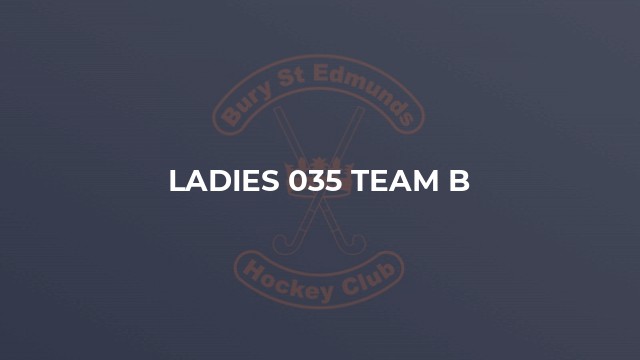 Ladies 035 Team B