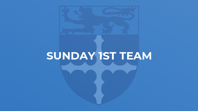 Sunday 1st Team