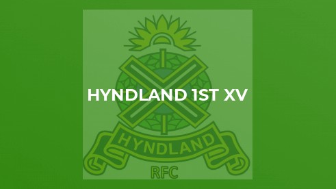 Hyndland RFC vs Moffat RFC