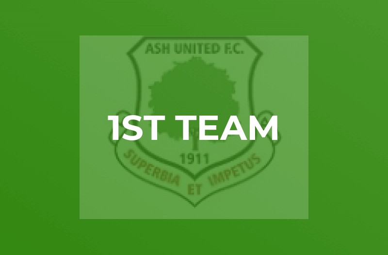 1st Team - Ash United Football Club