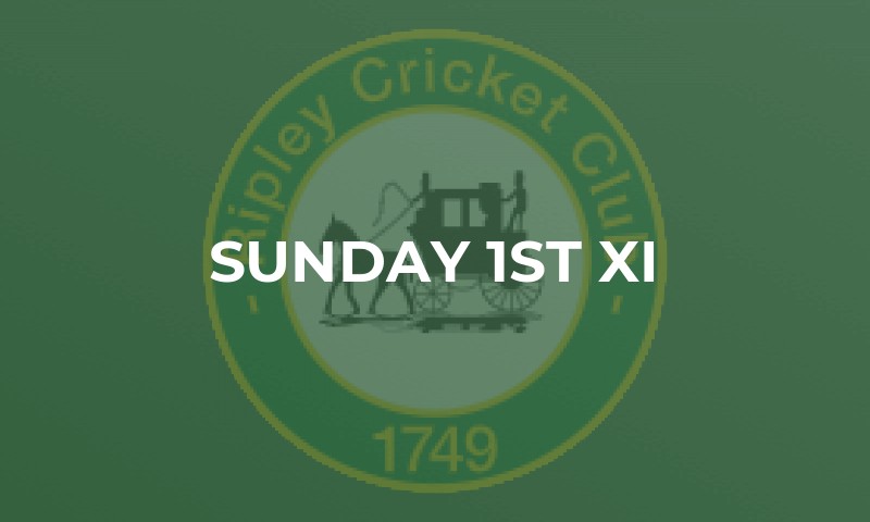 Sunday 1st XI