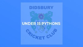 Under 15 Pythons