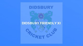 Didsbury Friendly XI