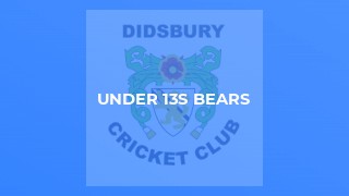 Under 13s Bears