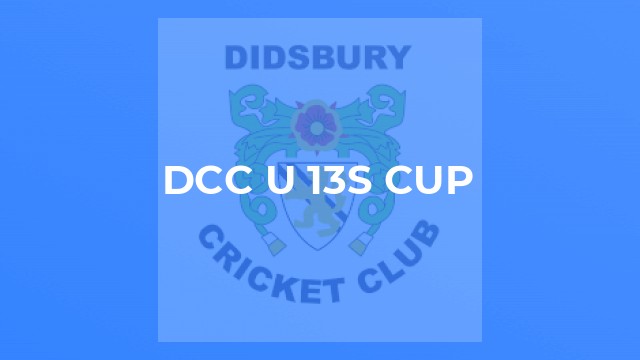 DCC U 13s Cup