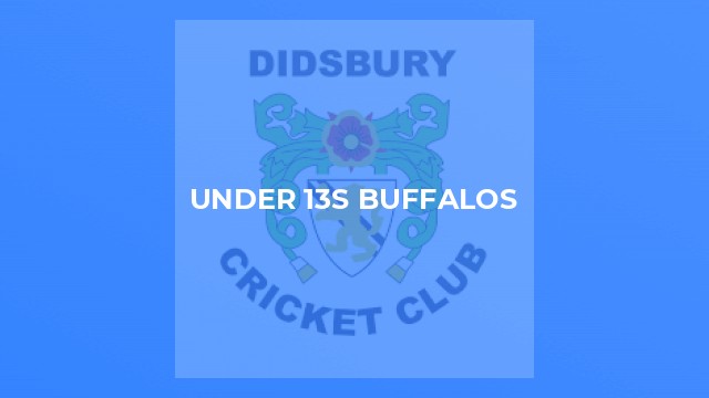 Under 13s Buffalos