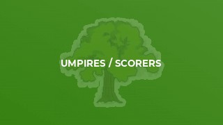 Umpires / Scorers