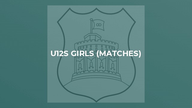 U12s Girls (Matches)