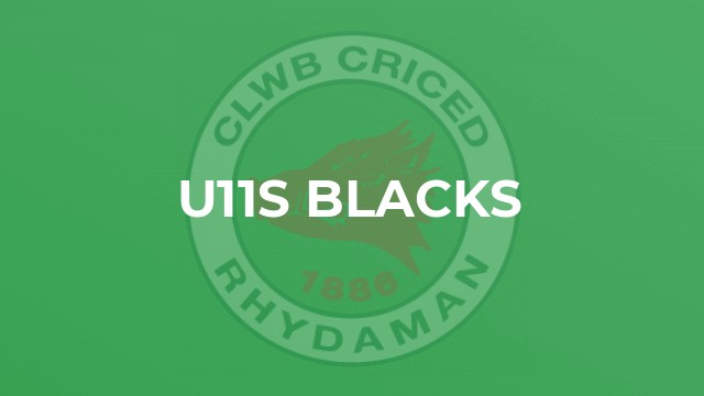 U11s Blacks