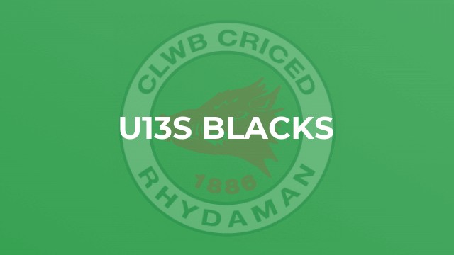 U13s Blacks