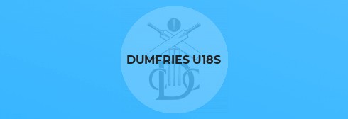 Dumfries U18s in final over win