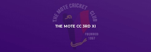 Mote 3rd XI v Boughton & Eastwell 1st XI: 27th June 2015