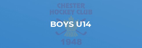 Chester U14 Boys vs Timperley U14 Boys