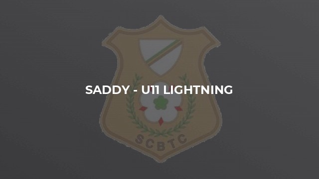 Saddy - U11 Lightning