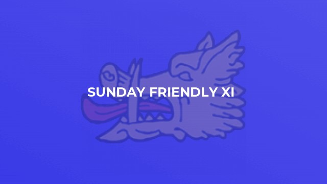 Sunday Friendly XI 