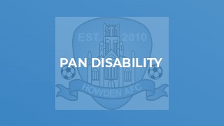 PAN Disability