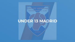 Under 13 Madrid