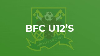 BFC U12’s