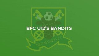 BFC U12’s Bandits