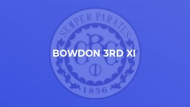 Bowdon 3rd XI