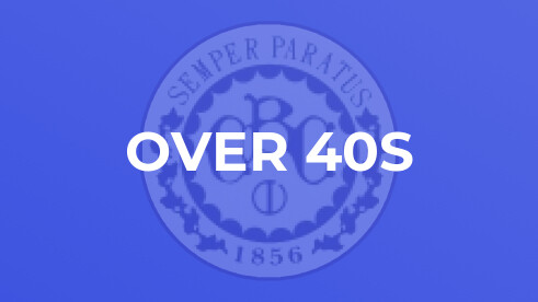 Over 40's first completed match of 2022