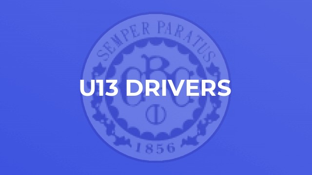 U13 Drivers