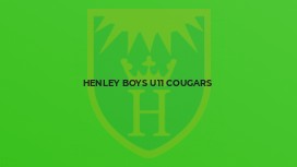 Henley Boys U11 Cougars