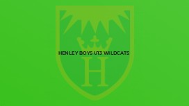 Henley Boys U13 Wildcats